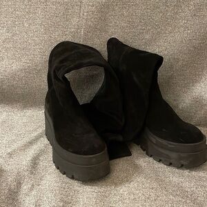 Free People London Calling Over the Knee Boots. NEW